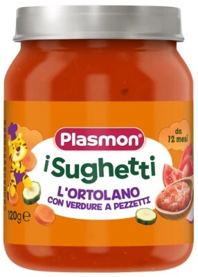 PLASMON (HEINZ ITALIA SPA) Plasmon i sughetti ortolano 120 g