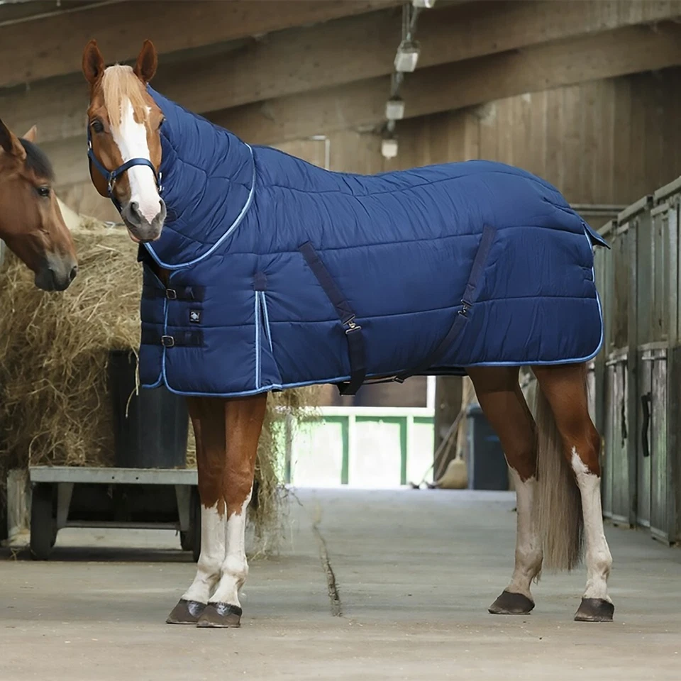 Riding World 300g Blue Combo Heavyweight Stable Rug - Size 6'0" - Image 1 of 1