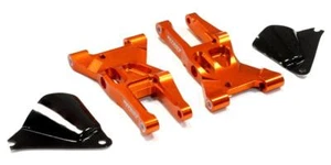 Orange Billet Machined Front Lower Suspension Arms for HPI Ken Block WR8 3.0 - Picture 1 of 1