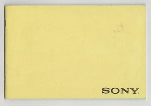 SONY Electronics Katalog - 60/70er Jahre - Kostenlose Postgebühren - Bild 1 von 22
