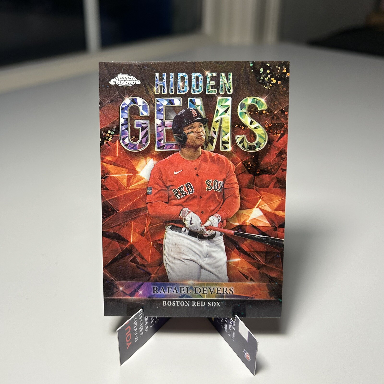 2023 Topps Chrome Rafael Devers HIDDEN GEMS #HG38 SSP Boston Red Sox