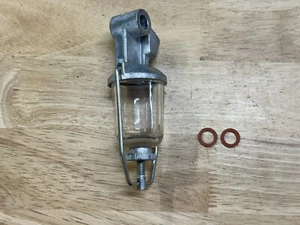 Fuel Sediment Bowl Ford 2000, 501, 600, 700, 800 3/8 bolt hole 1/4 fuel line - Picture 1 of 6