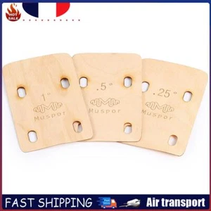 # 3Pcs Maple Guitar Neck Shim Spacer Protector 0.25/0.5/1 Degree for Replacement - Imagen 1 de 11