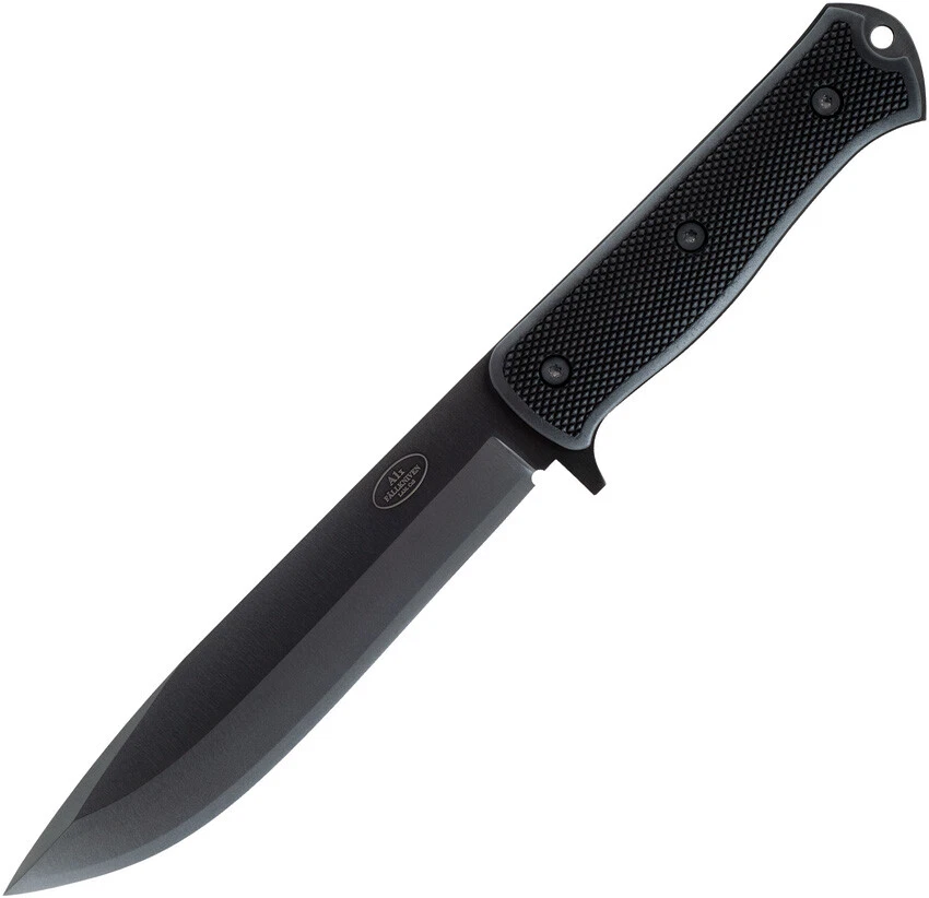 Fallkniven A1 X Series Tungsten Carbide Thermorun Black Fixed Blade Knife A1XB - Image 1 of 1