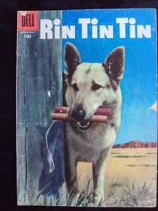RIN TIN TIN #12 1956 DELL COMICS SILVER AGE - Bild 1 von 2