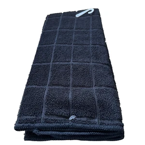 Toalla de Cocina Negra Hogar Colección Ventana 15 x 20 Pulgadas Accesorios de Cocina - Imagen 1 de 10