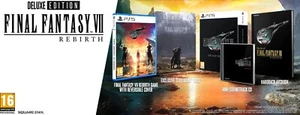 Final Fantasy VII 7 Rebirth Deluxe Collector's Edition New Ps5 Englsih Steelbook - Imagen 1 de 3