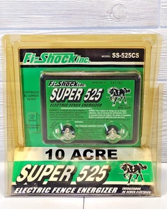 Fi-Shock Super 525 Model SS-525cs Electric Fence Energizer Controller New in Pkg - Picture 1 of 5
