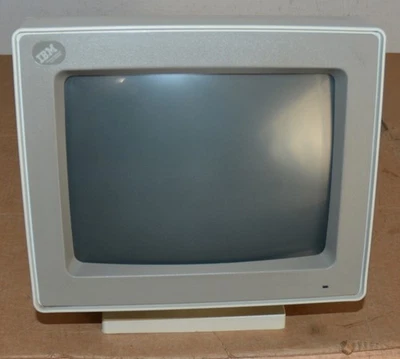 Monitor IBM 8513 CRT para computadora PS/2 vintage pantalla VGA 8513001 Foto 1 de 4