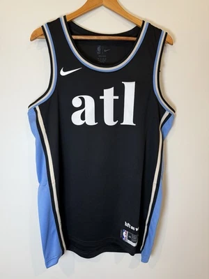 Camiseta deportiva grande Swingman para hombre Nike Atlanta Hawks edición City nueva con etiquetas Foto 1 de 4