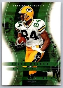 2004 SP Authentic Javon Walker Green Bay Packers #33 - Picture 1 of 2