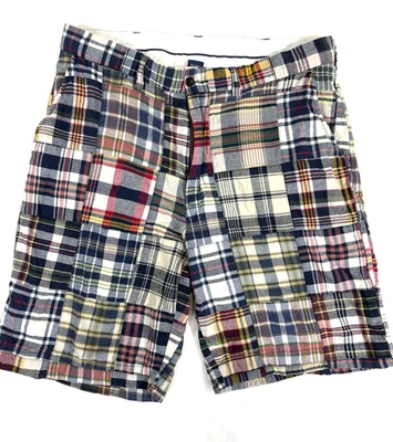 Pantalones Cortos Polo Ralph Lauren Para Hombre 34 Golf Patchwork Cuadros Preppy Náutico Papá Foto 1 de 4