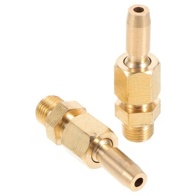 2Pcs Brass Nozzles for Water Fountain Tips and Misting Spray Gardens - Bild 1 von 4