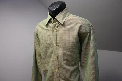 Bugatchi Uomo Color Change Dress Shirt Modal Polyester Blend Mens Large - Image 1 of 4