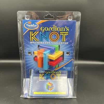 Thinkfun Gordian's Knot Brainteaser Challenge Toy with Guide (2005) Brand New - Image 1 of 4
