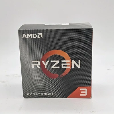 AMD Ryzen 3 4100 4-Core AM4 Desktop Processor + Wraith Stealth Cooler – New - Image 1 of 4