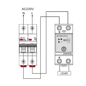 WiFi Programmable Timer Relay Switch for Tuya Compatible Devices AC220V - Picture 1 of 12