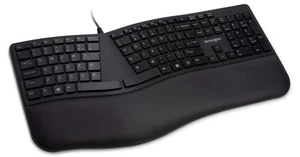 Kensington Pro Fit Ergonomic Wired Keyboard- Black (K75400US) Open Box Unused - Picture 1 of 3