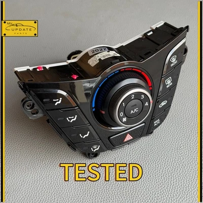 12-17 Hyundai Veloster Manual AC Heater Climate Temperature Control Dull Finish - Image 1 of 4