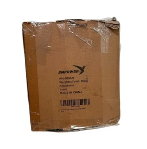 EMPOWER Weighted Vest for Women Fixed or Adjustable 11,12,13,14,15,16 Lbs NEW - Picture 1 of 4