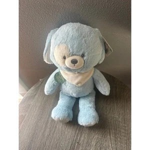 Neu mit Etikett Baby Gund Welpe Hund Plüschtier Stofftier blau recycelte Materialien - Bild 1 von 5