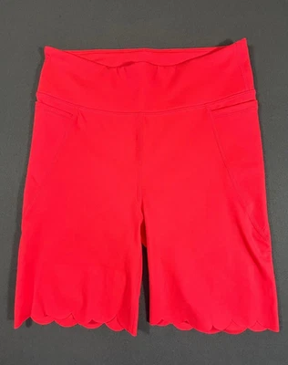 Lilly Pulitzer Lexletic Mujer Corto Tiro Alto Rosa Brillante Talla S Foto 1 de 4