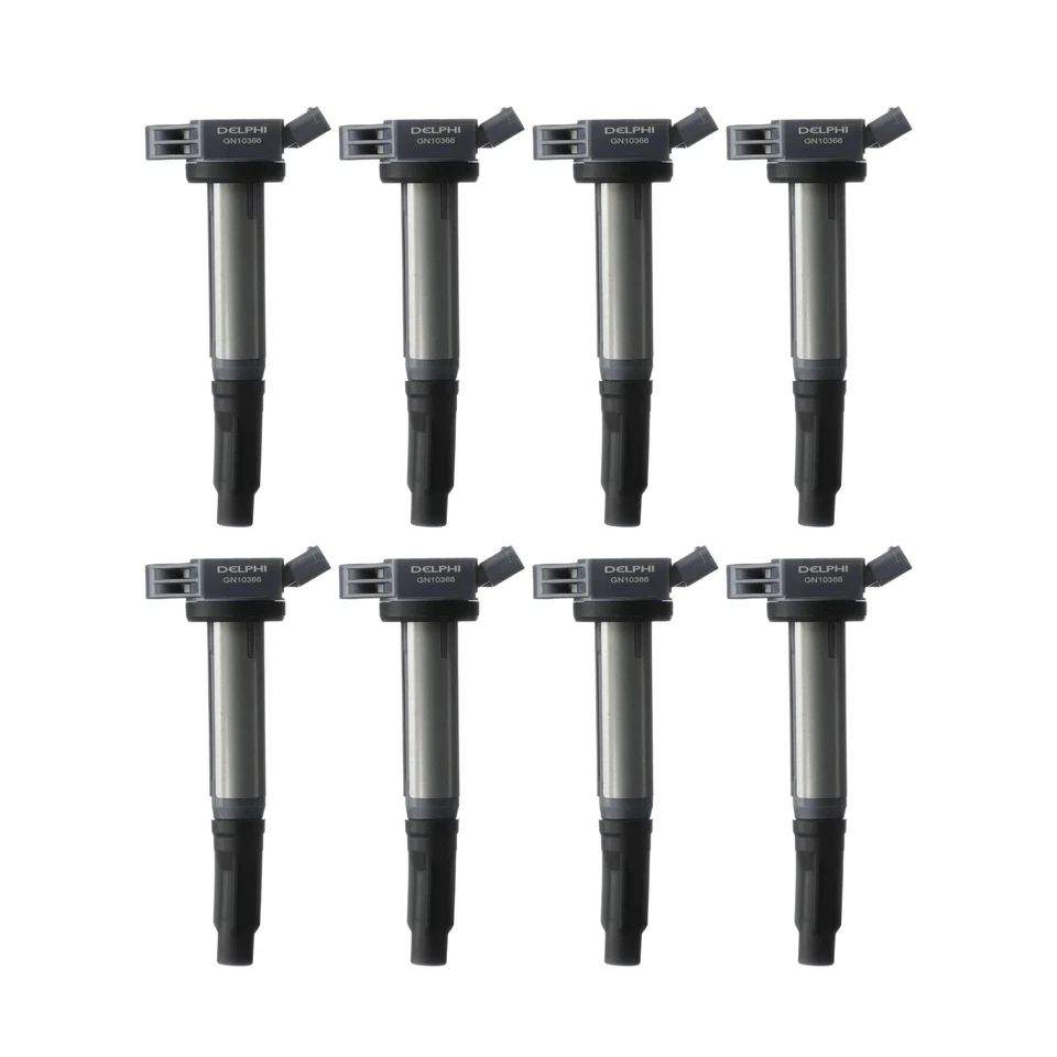 Set of 8 Delphi GN10366 Direct Ignition Coil Toyota Camry/Highlander 2007-2019 - Image 1 of 1