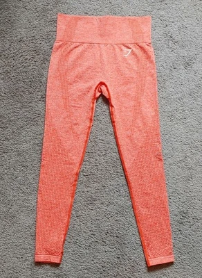 Gymshark Vital Seamless 2.0 Leggings Gr. S • Fire Orange •  SEHR GUT ERHALTEN - Bild 1 von 4
