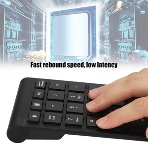 BT304 22 Keys Numeric Keypad Wireless Mini Keyboard Compatible With BT 5.0 SAL - Bild 1 von 15