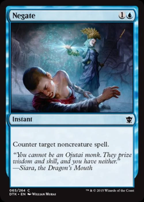 Negate -Foil Medium Play MTG Dragons of Tarkir - Image 1 of 1