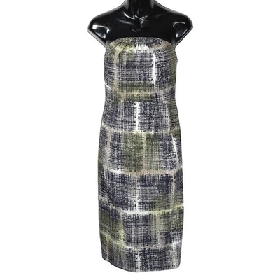 Nuevo con etiquetas Vestido Edme & Esyllte Talla 2 Sin Tirantes Multicolor Mezcla de Algodón Informal Fiesta Foto 1 de 4