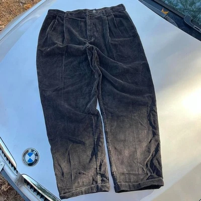 Black corduroy Jos. A Bank pants - Изображение 1 из 4