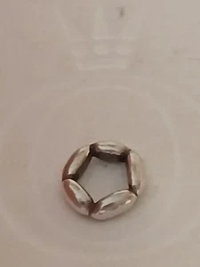 Original Pandora Element, Spacer, Reiskorn, Zwischenelement, retired - Bild 1 von 3