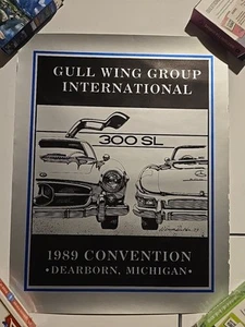 1989 Mercedes-Benz Gull Wing Group Convention Poster, Dearborn, MI 11x14" - Bild 1 von 3