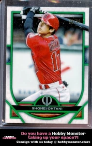 2021 Topps Tribute Shohei Ohtani Green #/99 Los Angeles Angels - Picture 1 of 2