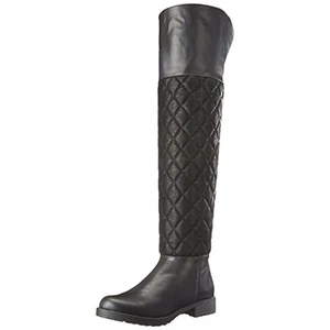 New Penny Loves Kenny Dion Women Black Knee High Riding Boots Size US 7.5 M - Picture 1 of 4