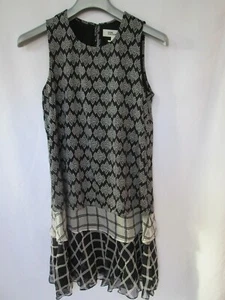 NWT $468 DIANE VON FURSTENBERG 'Liza' Sleeveless Tiered Sheath Tank Dress Size S - Picture 1 of 7