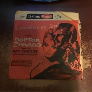 SOMEWHERE MY LOVE 7" VINYL DOCTOR ZHIVAGO FILM BIRTHDAY CHRISTMAS - Picture 1 of 1