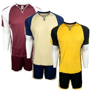 Soccer Uniforms For Kids And Adults (3 Pcs. Set) Jersey, Short and one pair of S - Picture 1 of 10
