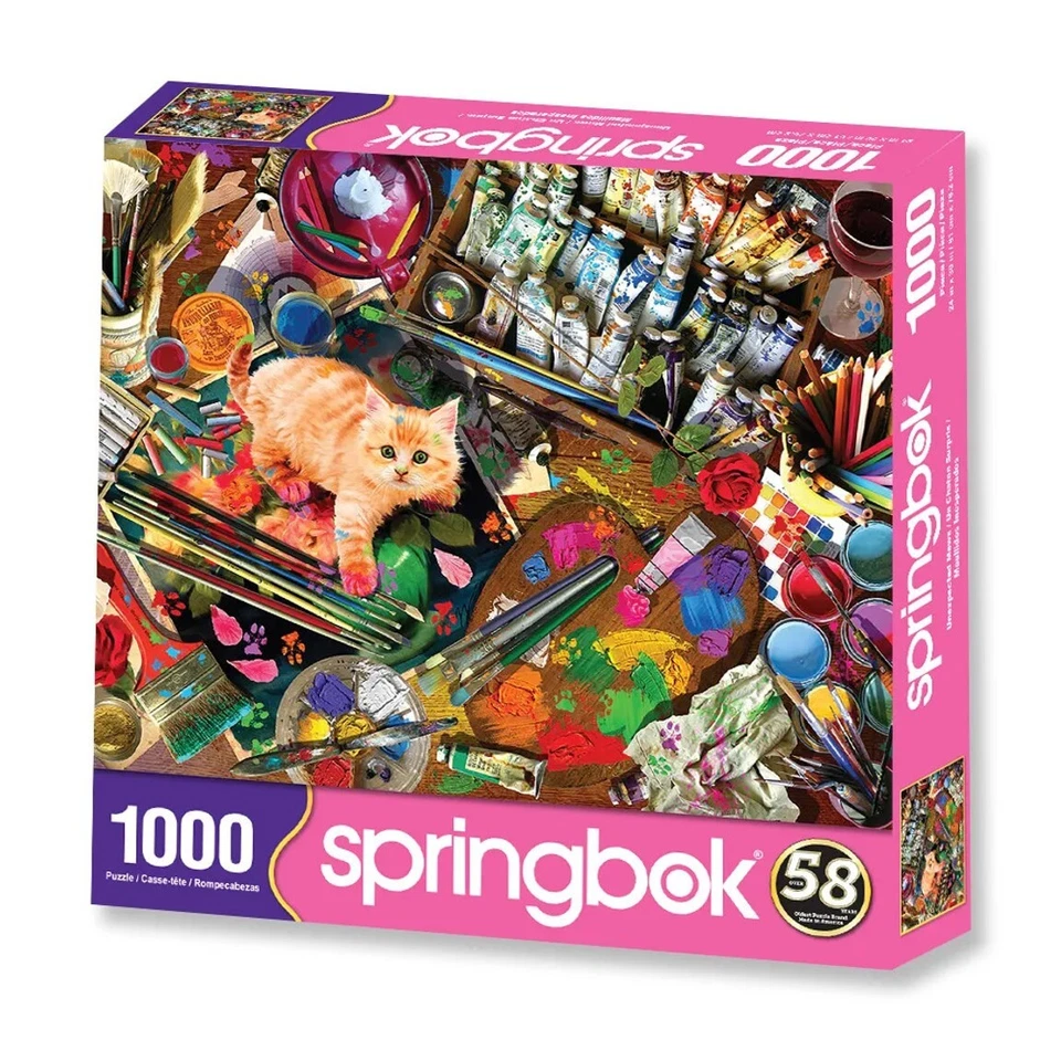 Springbok An Unexpected Mews 1000 Piece Jigsaw Puzzle By Garry Walton
