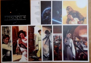 STAR WARS PORTFOLIO DE DELL OTTO COMPLET AVEC SES 9 DESSINS SIGNES - TRES RARE - Imagen 1 de 1