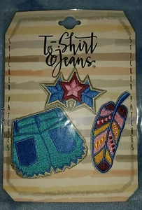 T-Shirt & Jeans Patch Sticks * Stickers * Peel & Stick NEW - Bild 1 von 2