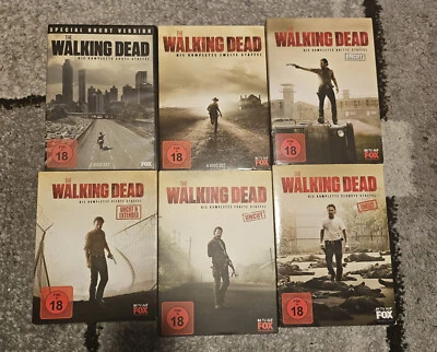 The Walking Dead – Staffel 1 bis 6 – UNCUT & EXTENDED – DVD & Blu-ray – FSK 18 - Bild 1 von 4