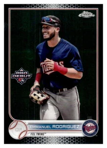 2022 Topps Pro Debut Chrome PDC20 Emmanuel Rodriguez Twins - Picture 1 of 2