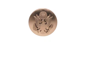 ORIGINAL WWII US ARMY ENLISTED EMBLEM HAT BADGE NICE RARE - Picture 1 of 4