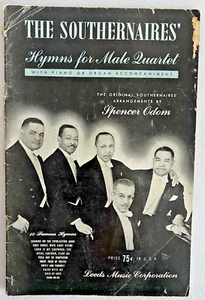 π Vintage 1943 The Southernaires' Hymns for Male Quartet Sheet Music π - Picture 1 of 3