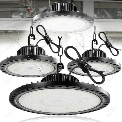 100W 200W 300W LED Hallenbeleuchtung Deckenstrahler Hallenstrahler Industrielamp - Bild 1 von 4
