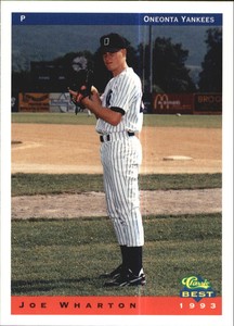 1993 Oneonta Yankees Classic/Best #24 Joe Wharton