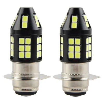 2pcs H6 6000K White LED Headlights Bulbs For Massimo MSU500 MSU550 MSU700 MSU800 - Image 1 of 4