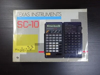 Texas Instruments SC-10 Scientific calculator taschenrechner calculadora NEW - Imagen 1 de 4